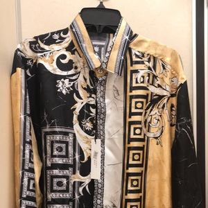 Brand new Versace silk shirt